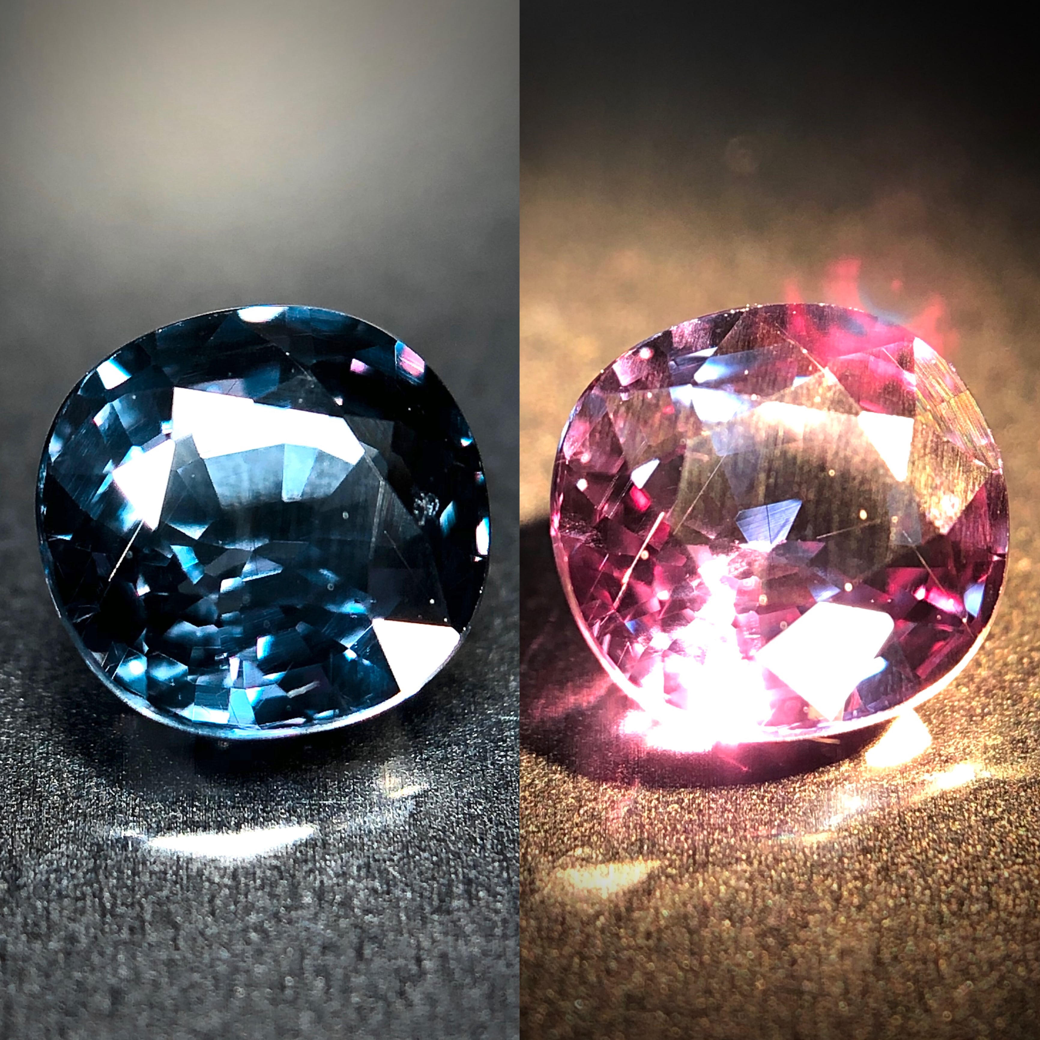 蠱惑のベキリーブルー 0.81ct 天然 ベキリーブルーガーネット（カラーチェンジガーネット） | Frederick’s Gems&Jewelry  powered by BASE