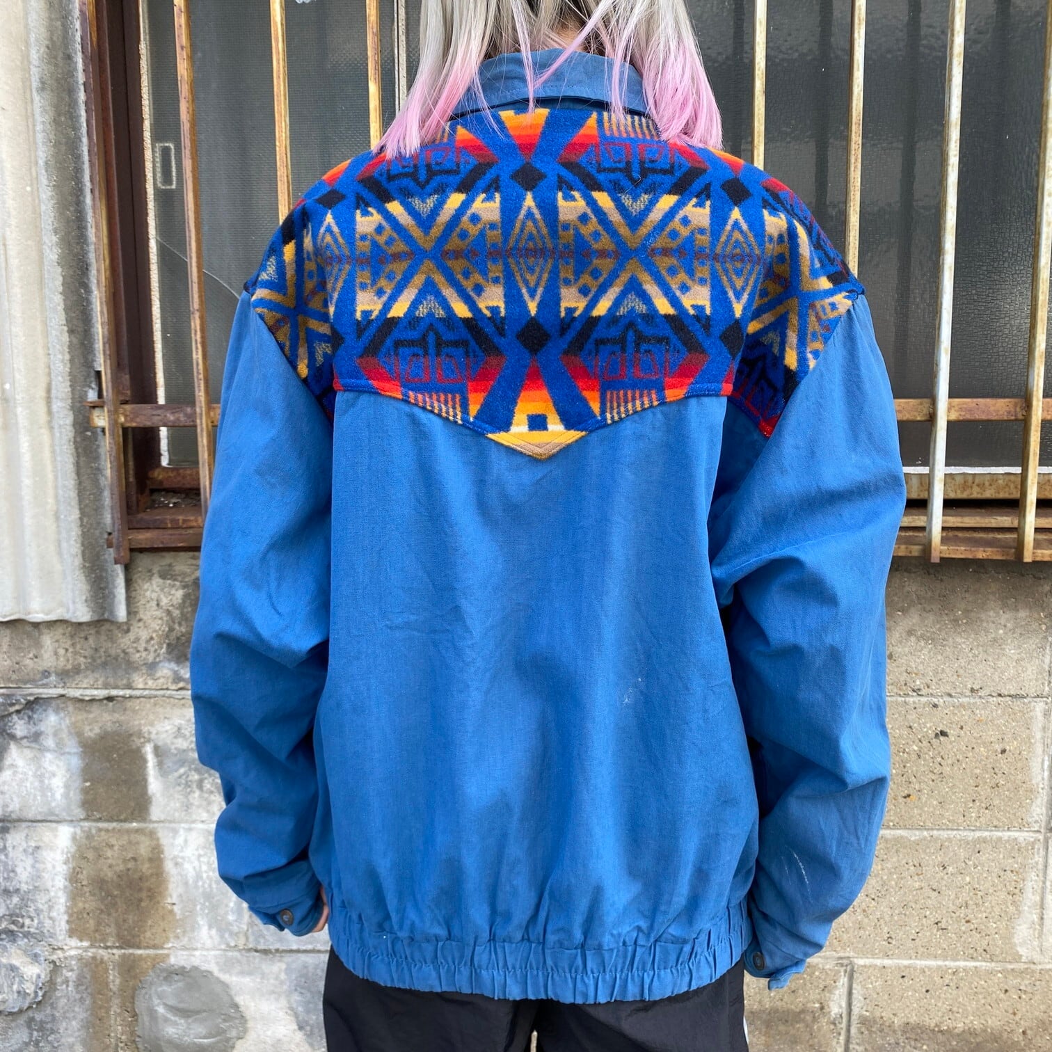 70〜80's PENDLETON ネイティブ柄 ブルゾン