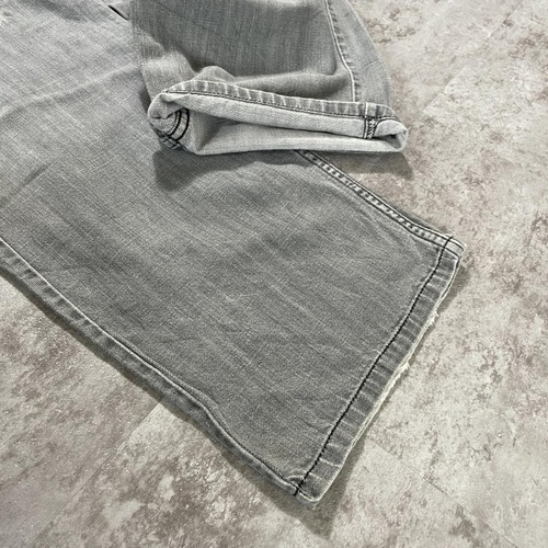 【W36 L34】 usa levi's 先染ブラック リーバイス 569 詳細写真14