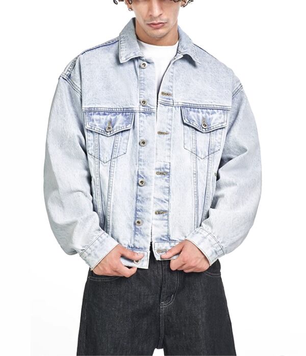 Front pocket design jacket P230