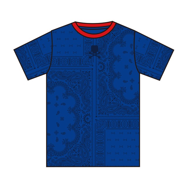 BANDANNA DRY TEE <NAVY>