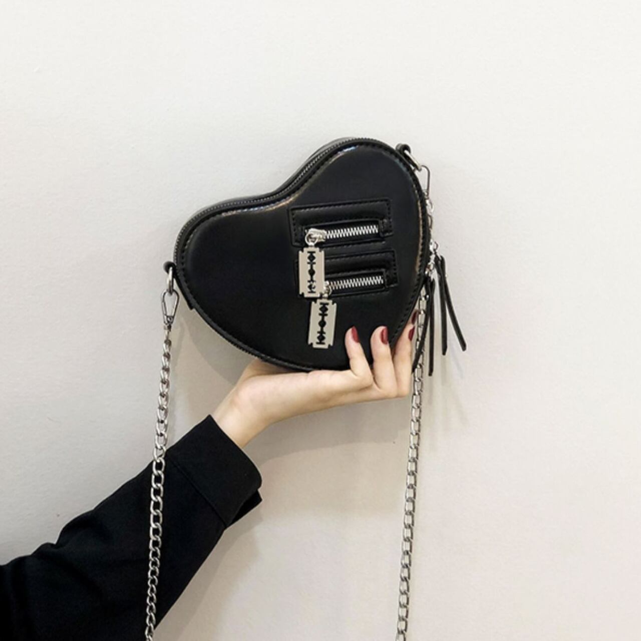 ハートプチバッグ 3color 1096