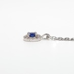 サファイア ネックレス pt / 0.100ct / DA 0.060ct