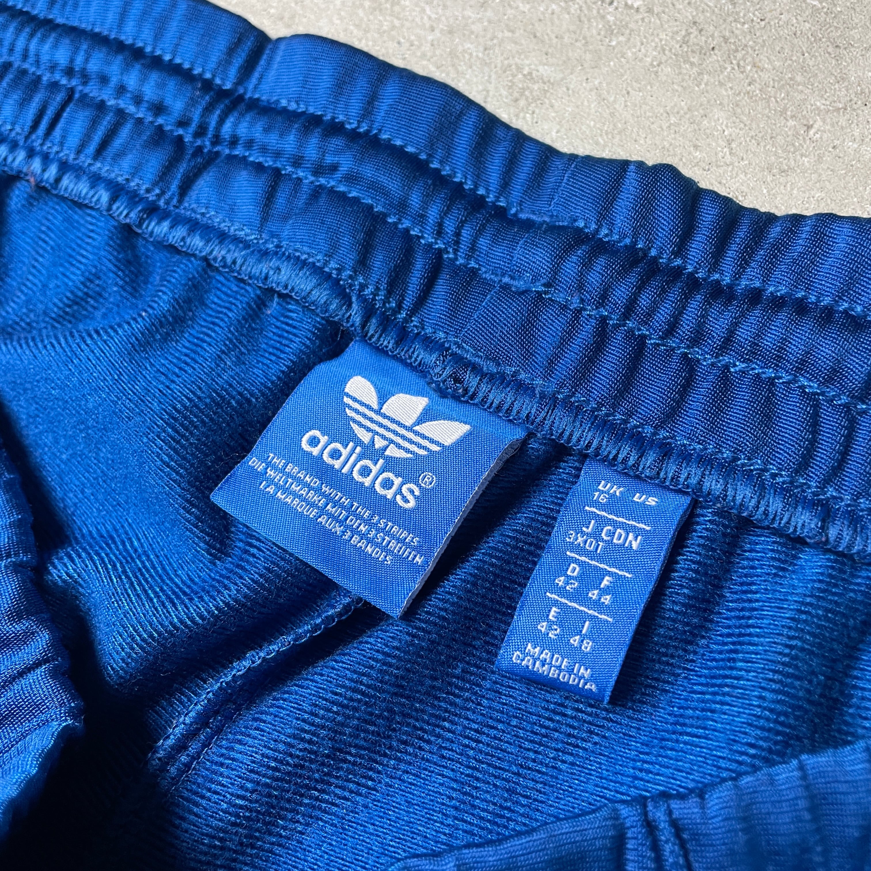 adidas アディダス トレフォイルロゴ センタープレス トラックパンツ