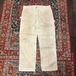 00s Dickies ペインターパンツ ホワイト ペイント W38 L32 W98cm XL ワークパンツ ペンキ ヴィンテージ ディッキーズ アメカジ 90s