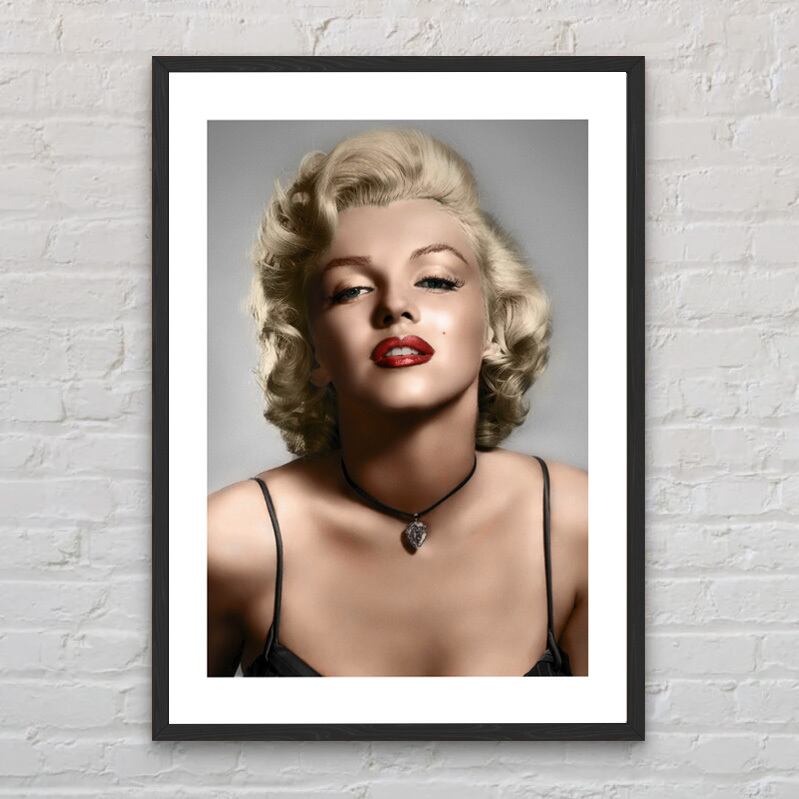 A4 額付き ポスター マリリンモンロー Marilyn Monroe No.P306 A4