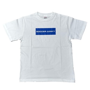soccerjunky blue label Tシャツ ロゴ大