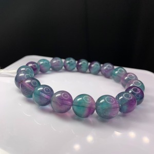 f71幻想的な色合い♪フローライトブレスレット