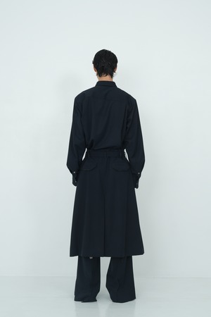 【26AW | MEN】Tamme タム / SOUTIEN COLLAR COMBAT SKIRT / スカート  26A0370