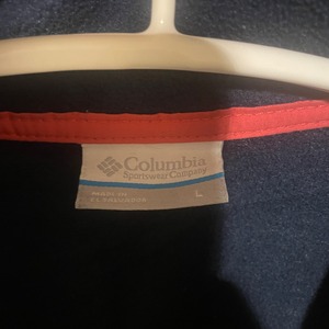 Columbia PFG / fleece pullover / snap button