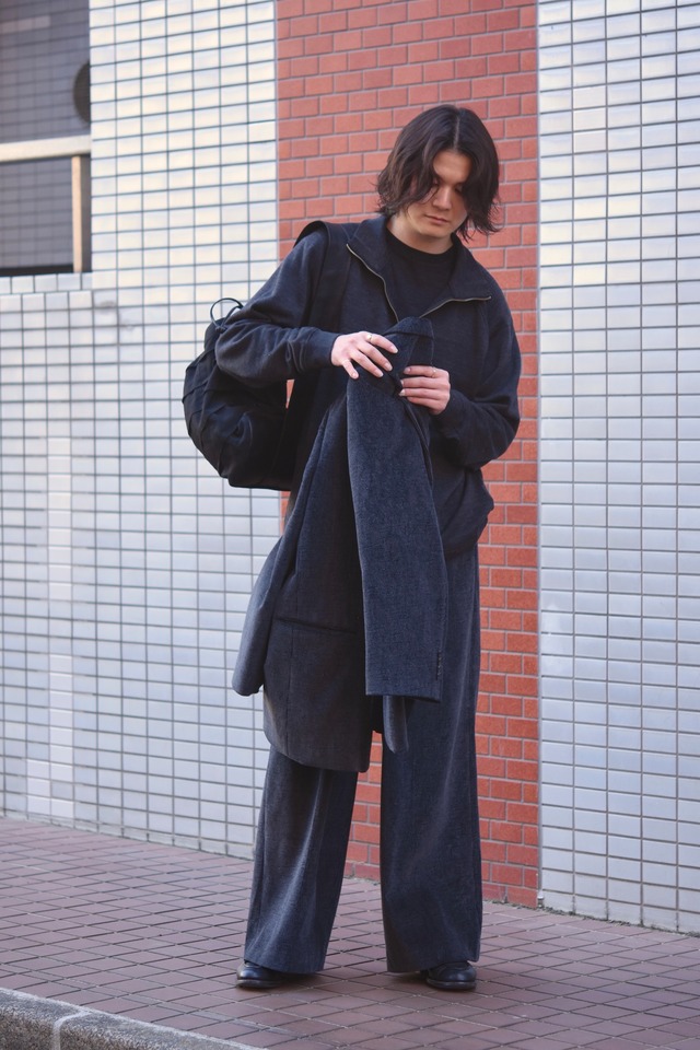 BATONER / ALL WOOL URAKE HALF ZIP