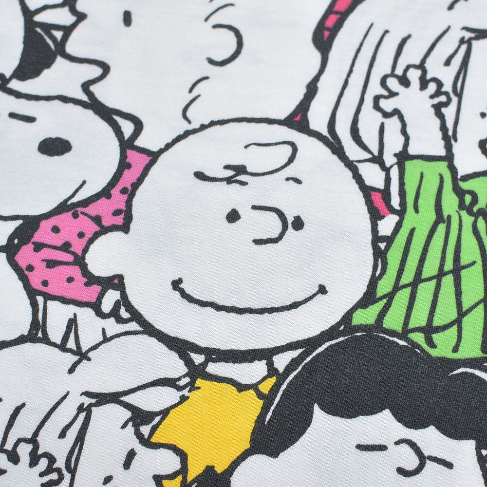 Splash PEANUTS ピーナッツ SNOOPY スヌーピー キャラクター総柄