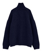 CLANE POCKET ZIP KNIT TOPS 2色展開