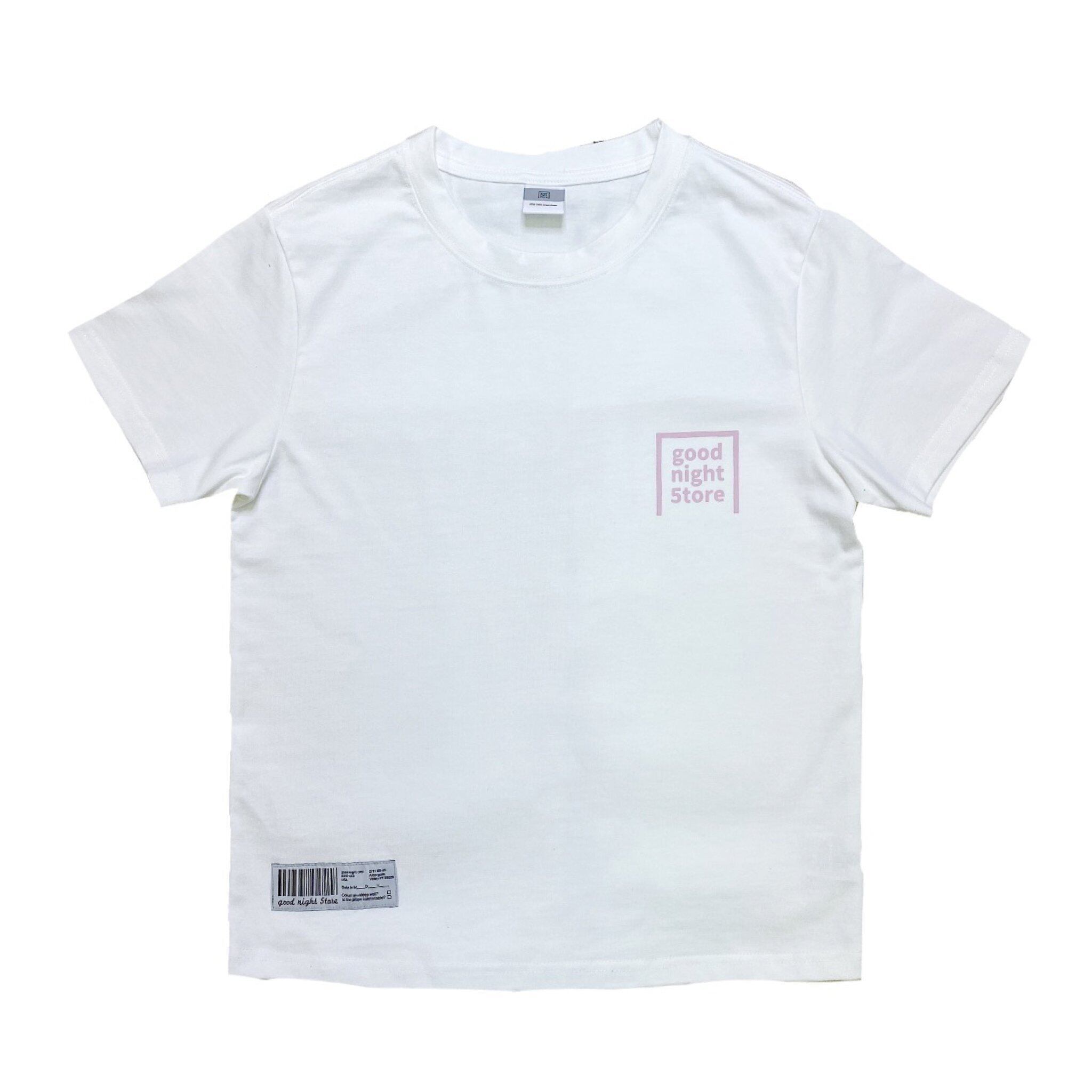GN041 t-shirt logo-pink