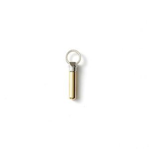 C.D.W (キャンディーデザインワークス) Bullet Key Ring  Nickel×Brass キーリング  ゴールド