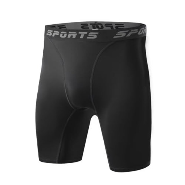[Sillictor] インナースパッツ キッズ スポーツショーツ ショートパンツ コンプレッション ショーツ 3325blk-blk-140