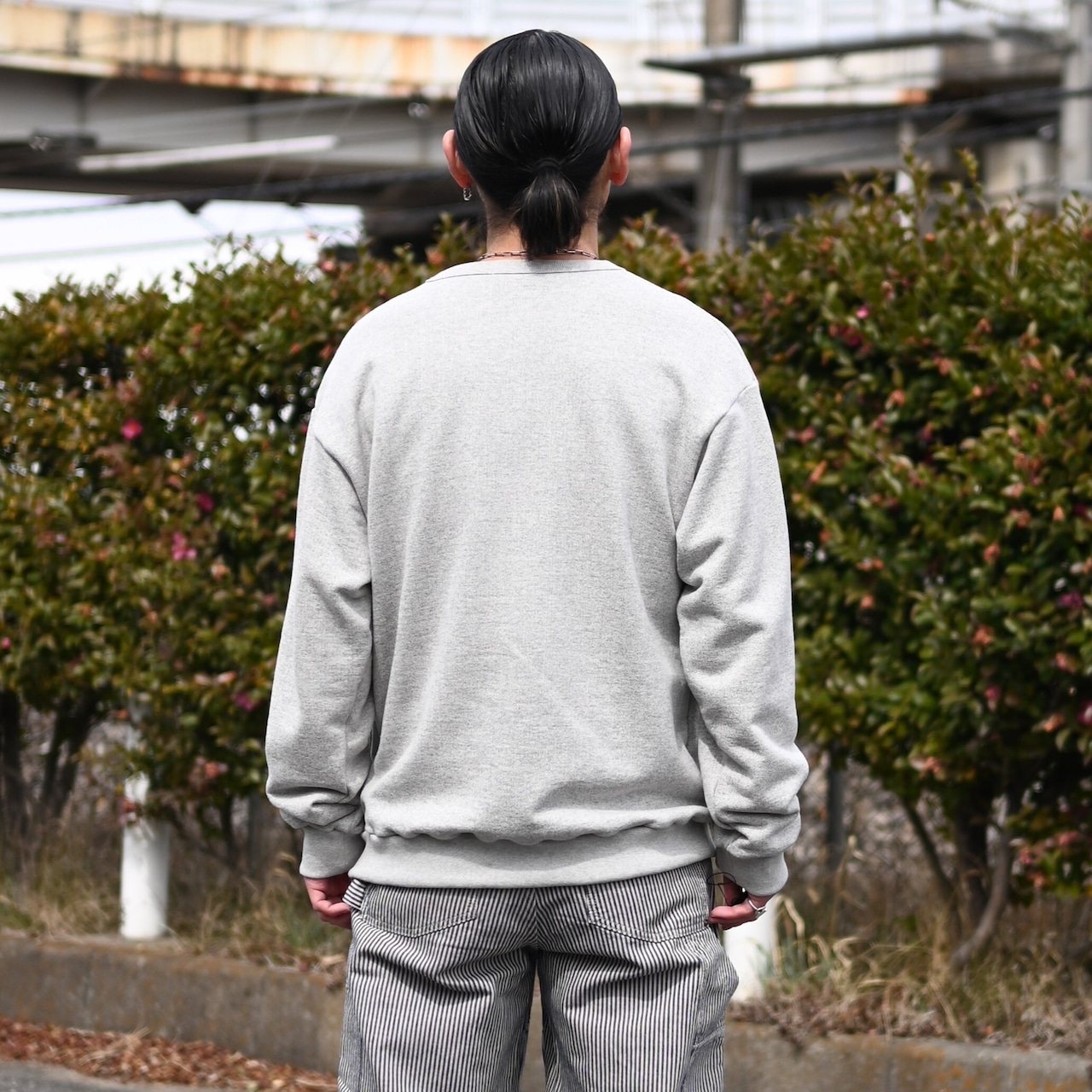 INTERIM / HENRY LOOP WHEEL SWEAT SHIRT