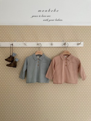 送料無料【ご予約】millar boy shirt /monbebe