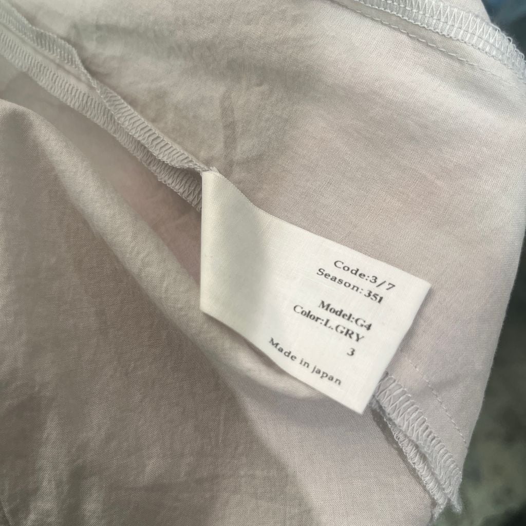 ASKYY アスキー 20SS RIBBON COAT スプリングコート ライトグレー Size