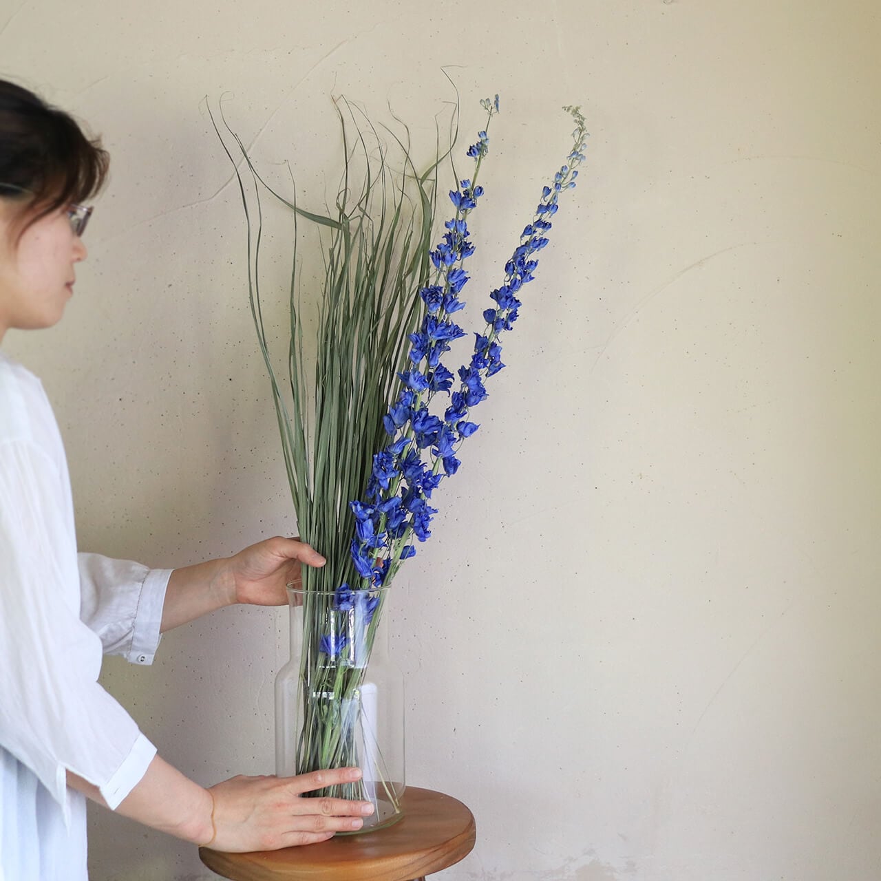 ドライフラワー花材 夏の花材 グリーン花材 ガーランド素材に｜ビーズ 