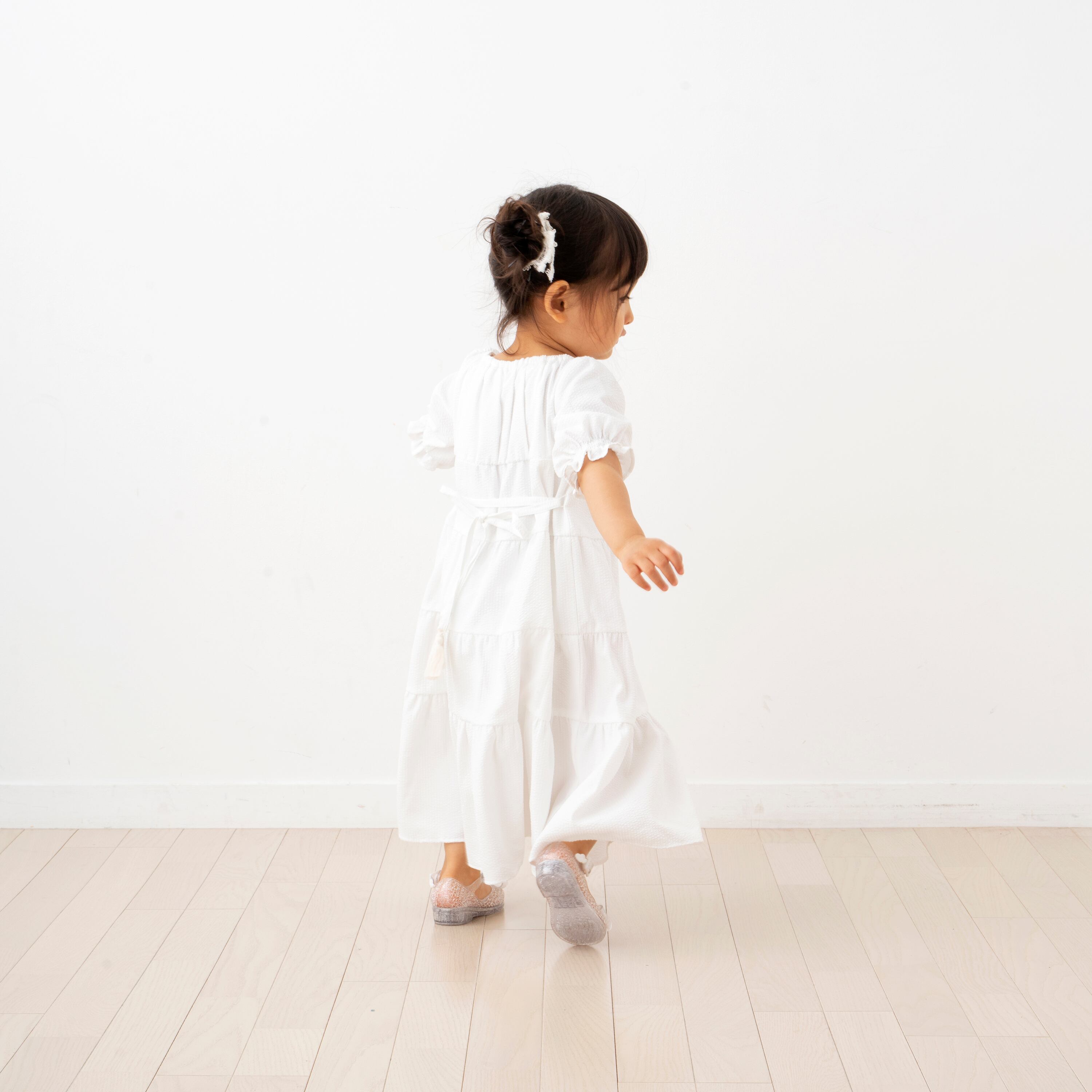 人気top 大人もok Chloe Chloe キッズワンピース オールインワン フローラルワンピース 袖フリル 子供服 ファッション用品 85cm Vigo4u Dubai Com