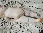 ピンクリボンの少女　JAPANビスク（左脚欠損、割れあり） 画像18