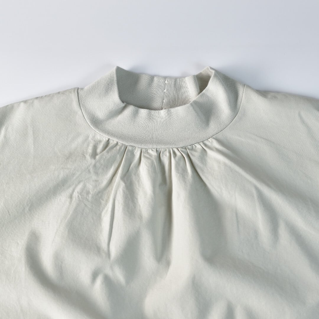 Fabrique en planete terre ファブリケアンプラネテール コンビネーションモックネック・アイスグリーン【送料無料】