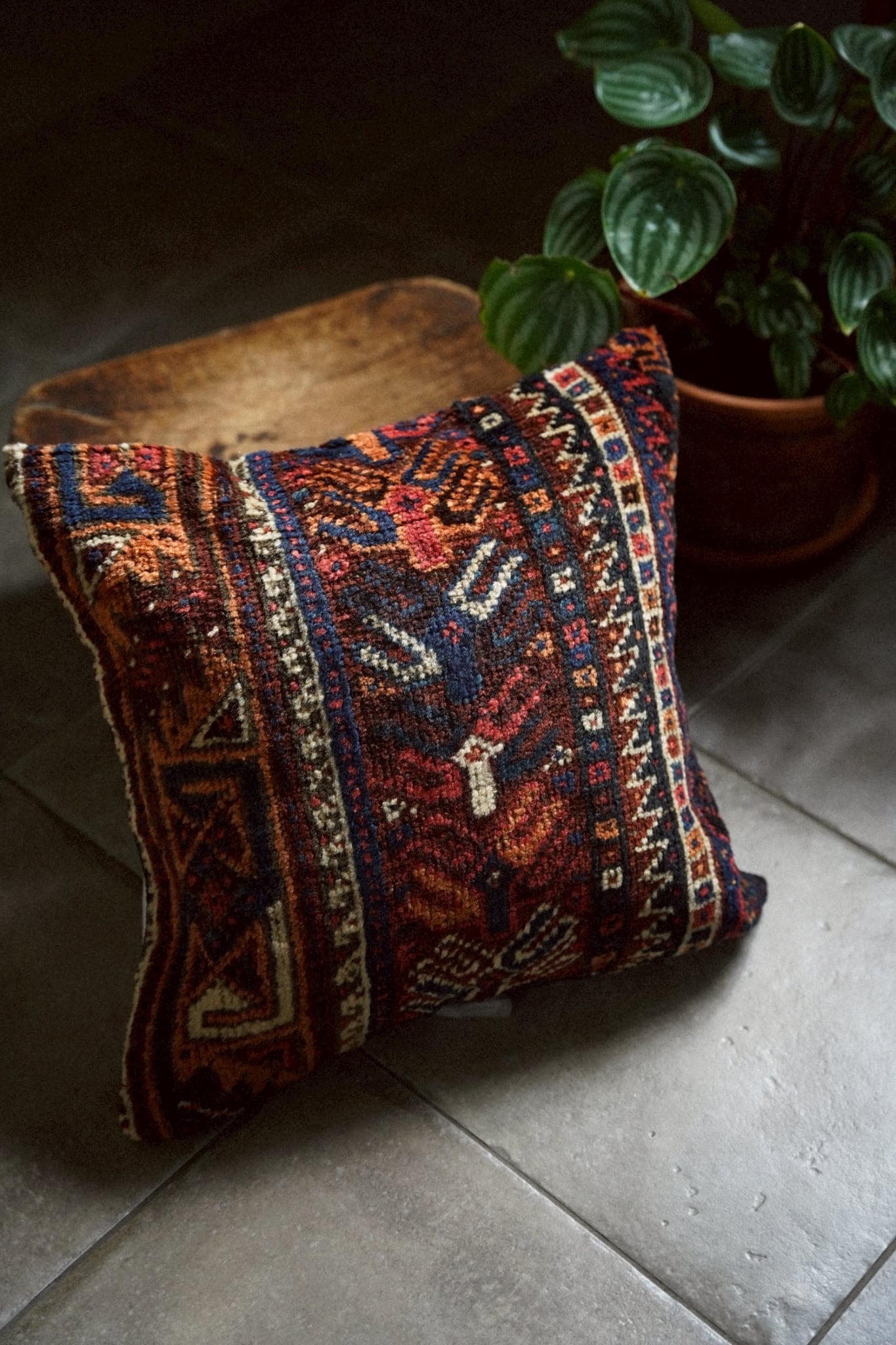 1339-04 Semi Antique Khamse cushion cover