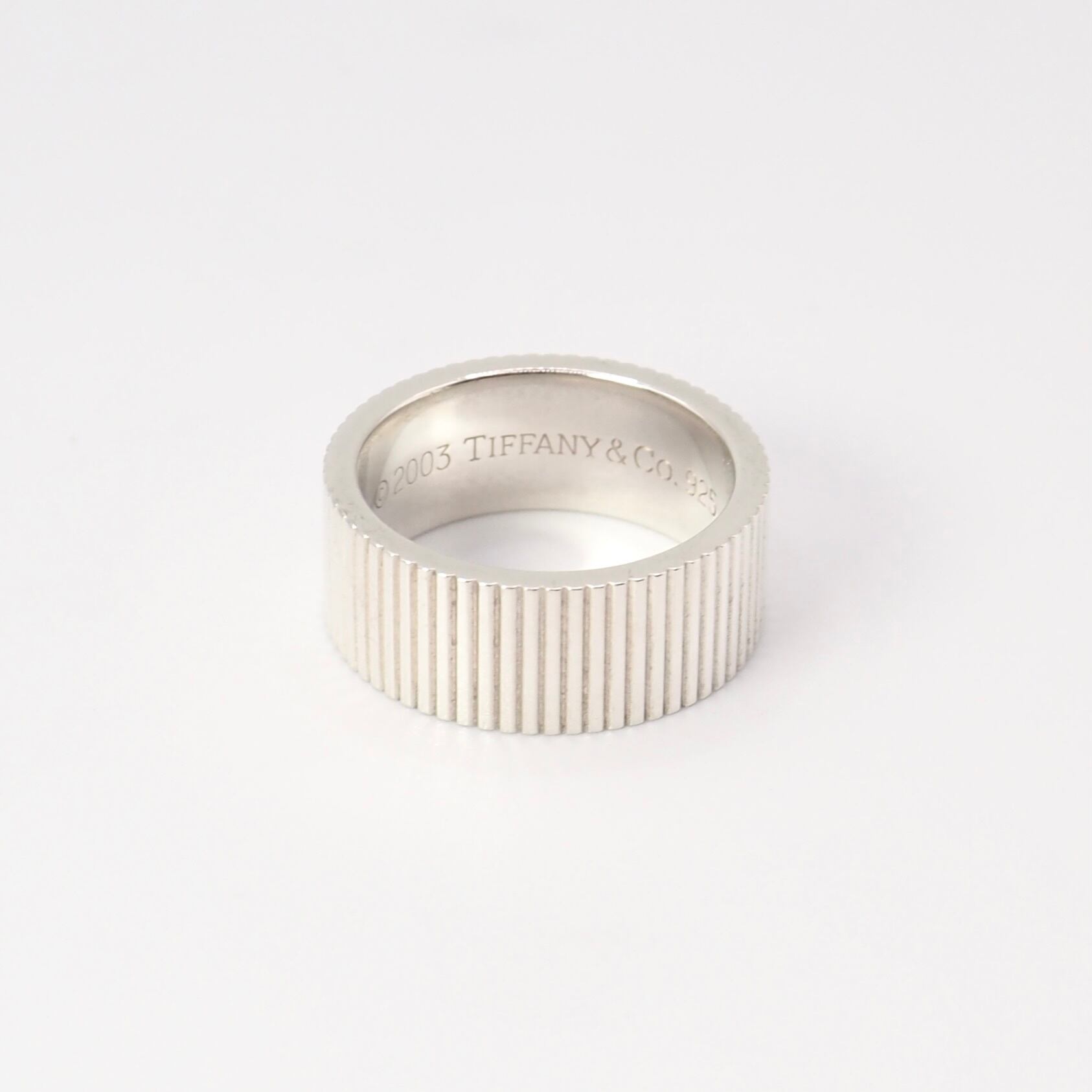 ティファニー エッジリング メンズ TIFFANY & CO. 約22号 ティファニー