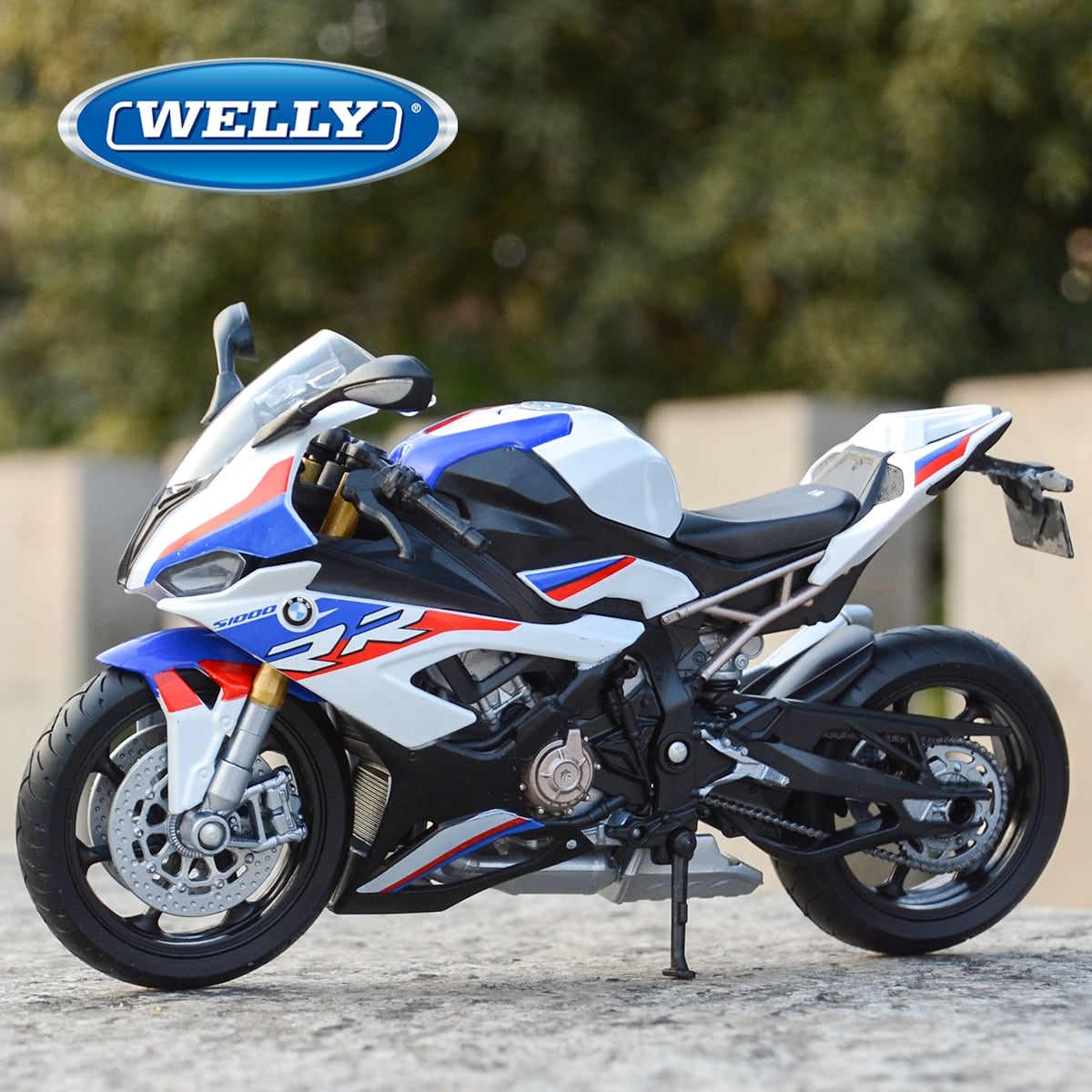 Welly 1:12 BMW 2021 S1000RR ホワイト ダイキャスト コレクション趣味 バイク模型 S223256803613964508  | e-通販 powered by BASE
