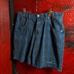 90s USA製　Levi’s Silver Tab LOOSE ショーツ　ハーフパンツ　チェック柄　W36