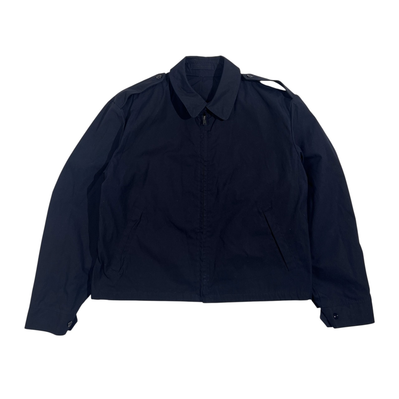 80s US AIR FORCE 米空軍 ジャケット ウィンドブレーカー /ネイビー系 メンズ ミリタリー ビンテージ