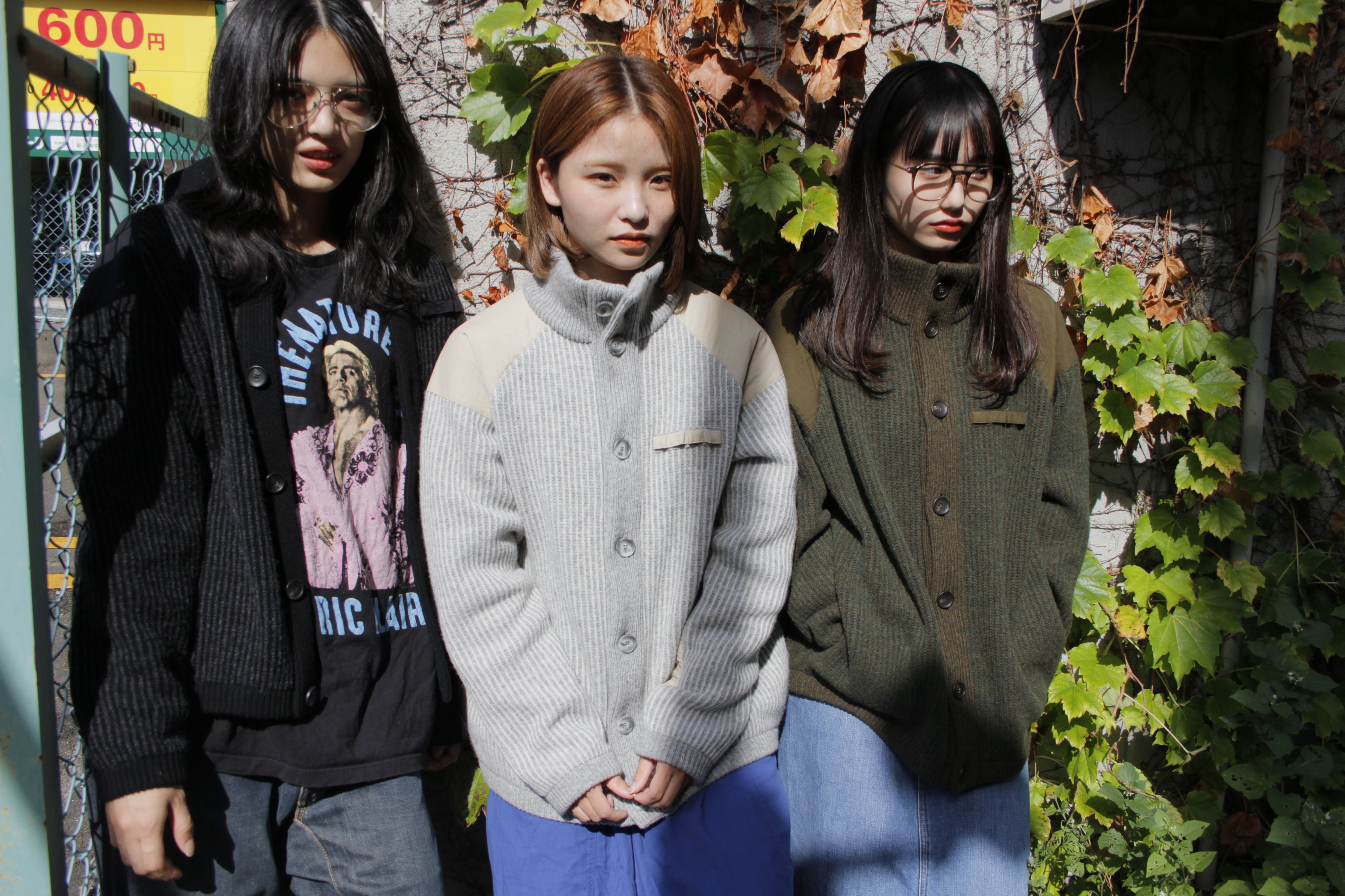 完売御礼_肘当て＆肩当て付きニットアウター「エディターズBL