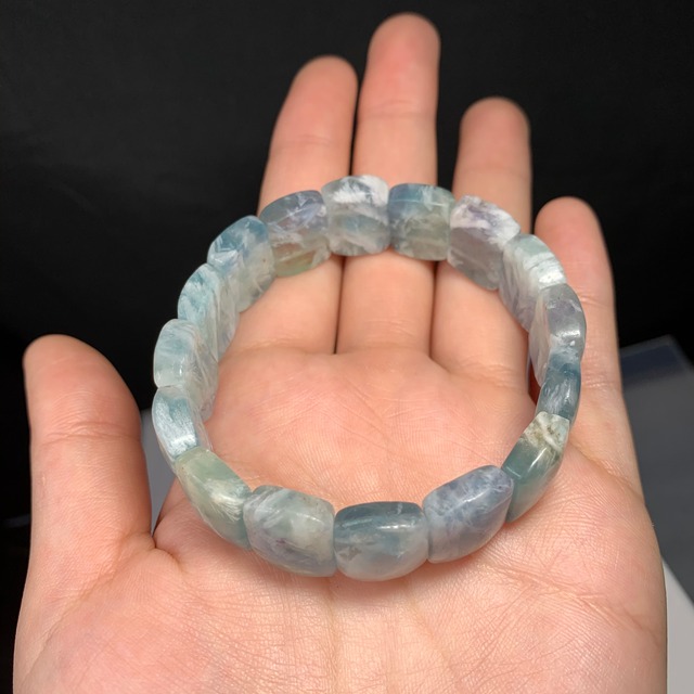 エンジェルフェザーフローライトブレスレット