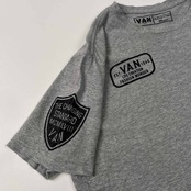 VAN JAC ヴァンヂャケット グラフィックスプリント 半袖Tシャツ サイズ M /グレー