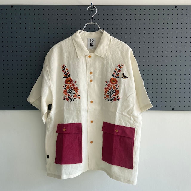 TENBOX / SAN ANTONINO SHIRT / NATURAL