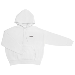 drowsy.. SIMPLE LOGO FRONT HOODIE / 22AW / WH