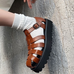 グルカ厚底サンダル　0614