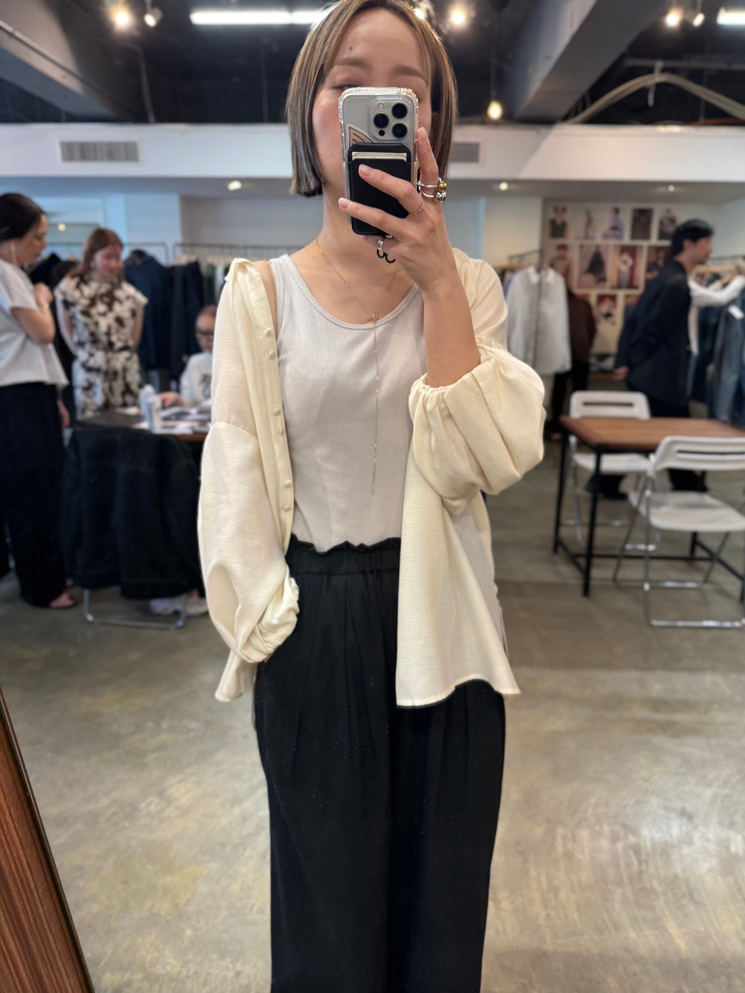 【CHIGNON】ボリューム袖2wayブラウス 1853-379NH