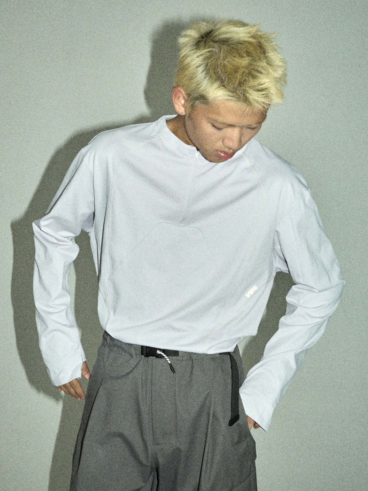 point Nemo ステッチ デザイン ロングスリーブ Tシャツ
