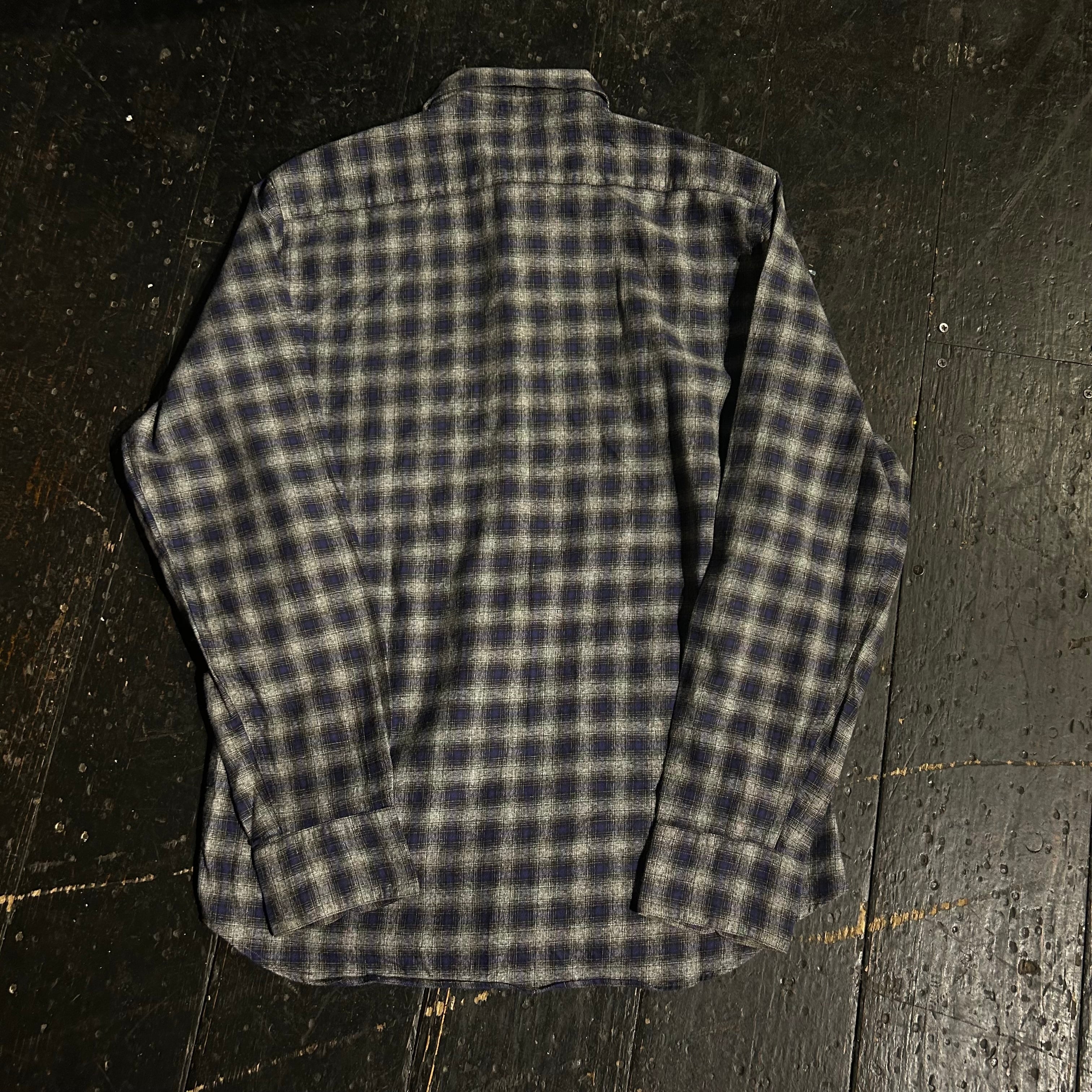 90s アニエスベー オンブレシャツ | home.usedclothing