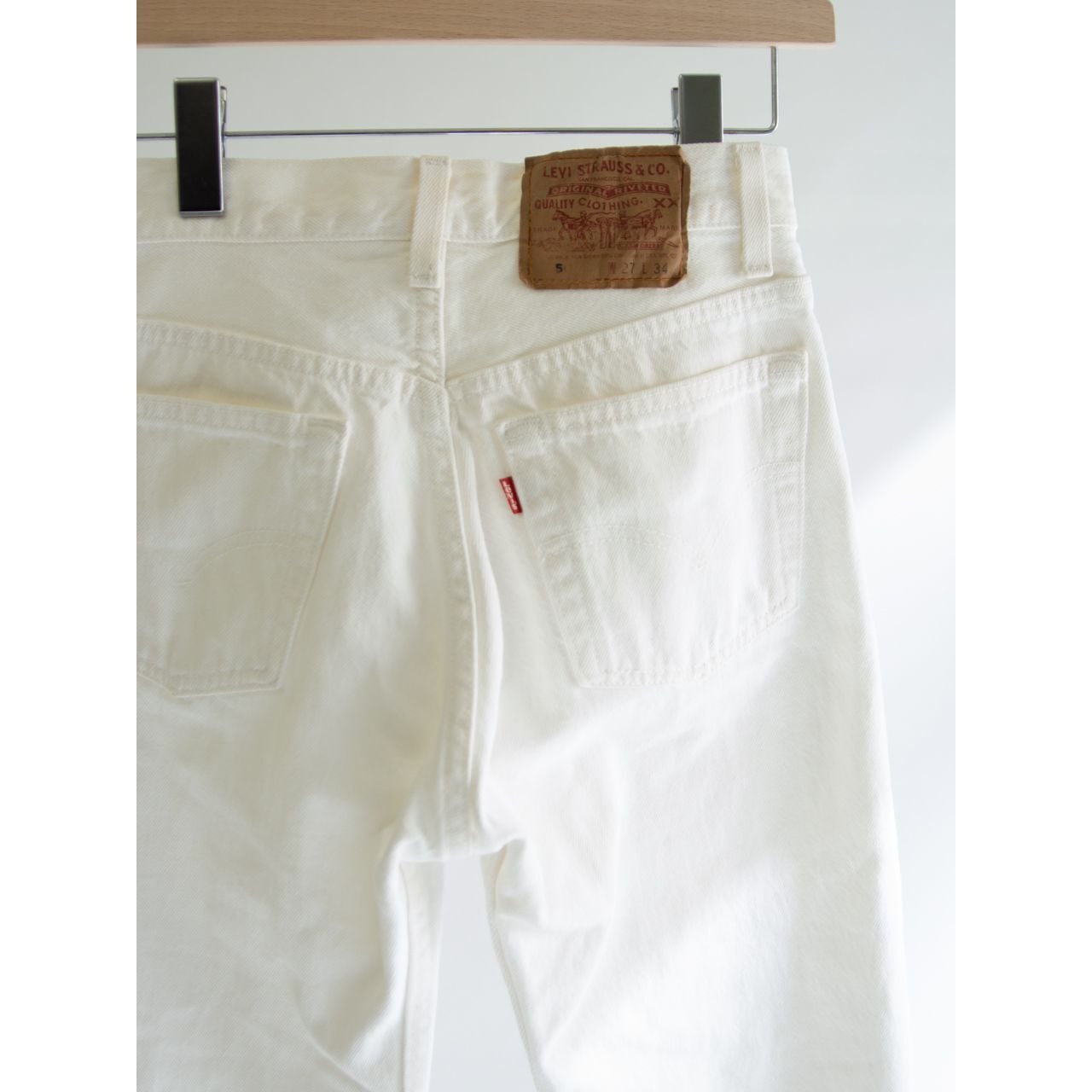 LEVI'S 501】Made in U.S.A. 90's straight denim pants W27 L34 ...