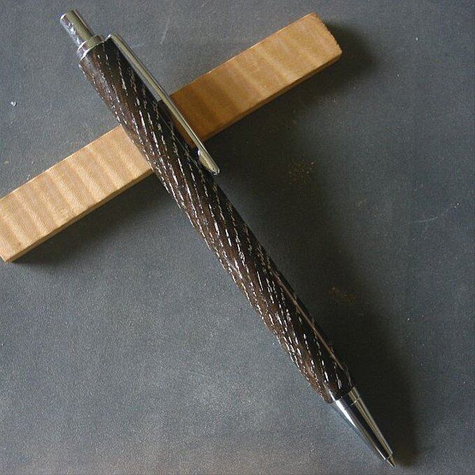 木軸シャープペンシル　栗 限定 002SV 木軸 シャープペンシル 0.5mm 栗/くり 1721090