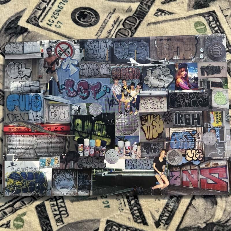 HSM Graffiti magazine Issue13、HS magazine、ZINE 大阪発 グラフィ