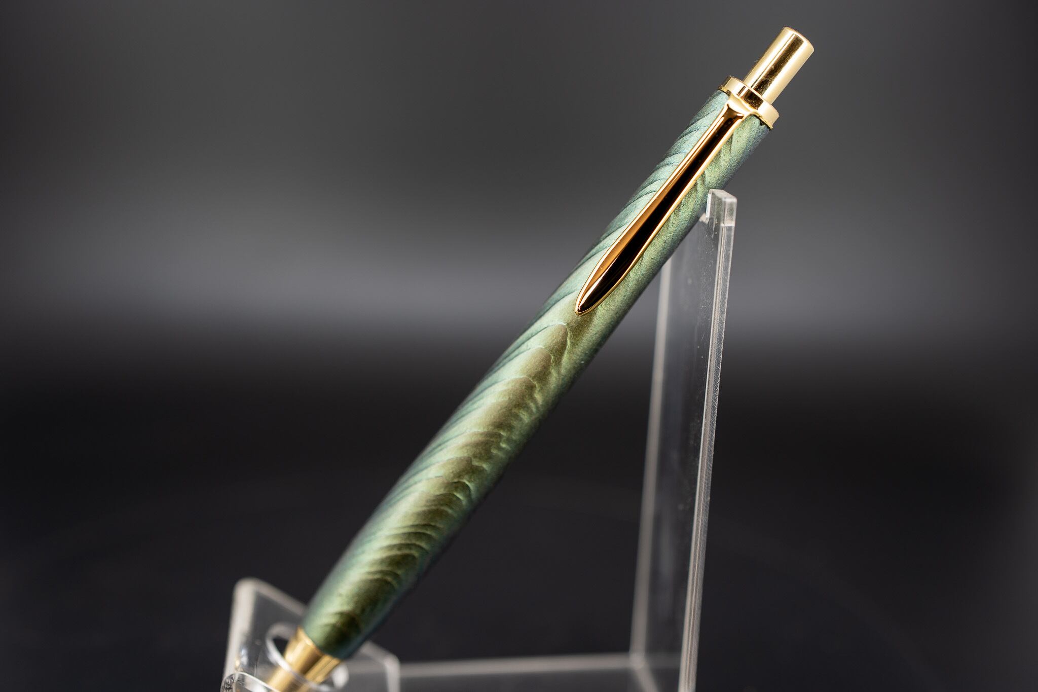 金杢犀　翠煙　杉 浮造り国産漆錫 翠煙】杉 浮造り国産漆錫 受注生産品 | 木軸ペン工房 金杢犀