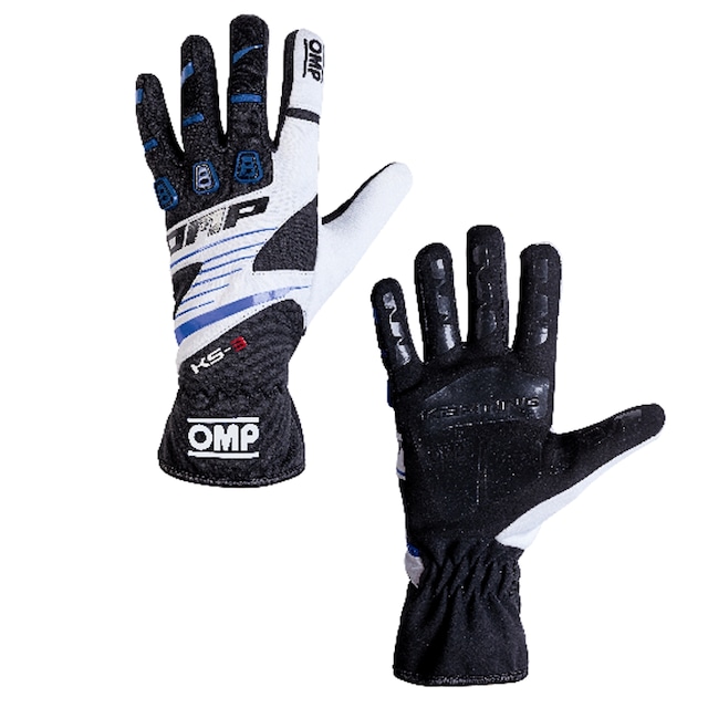 KB0-2743-B01#175  KS-3 Gloves (Black/blue/white)