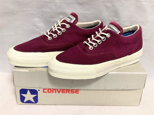 CONVERSE（コンバース） SKIDGRIP （スキッドグリップ）マルーン 3.5 23cm USA 80s 銀箱 206