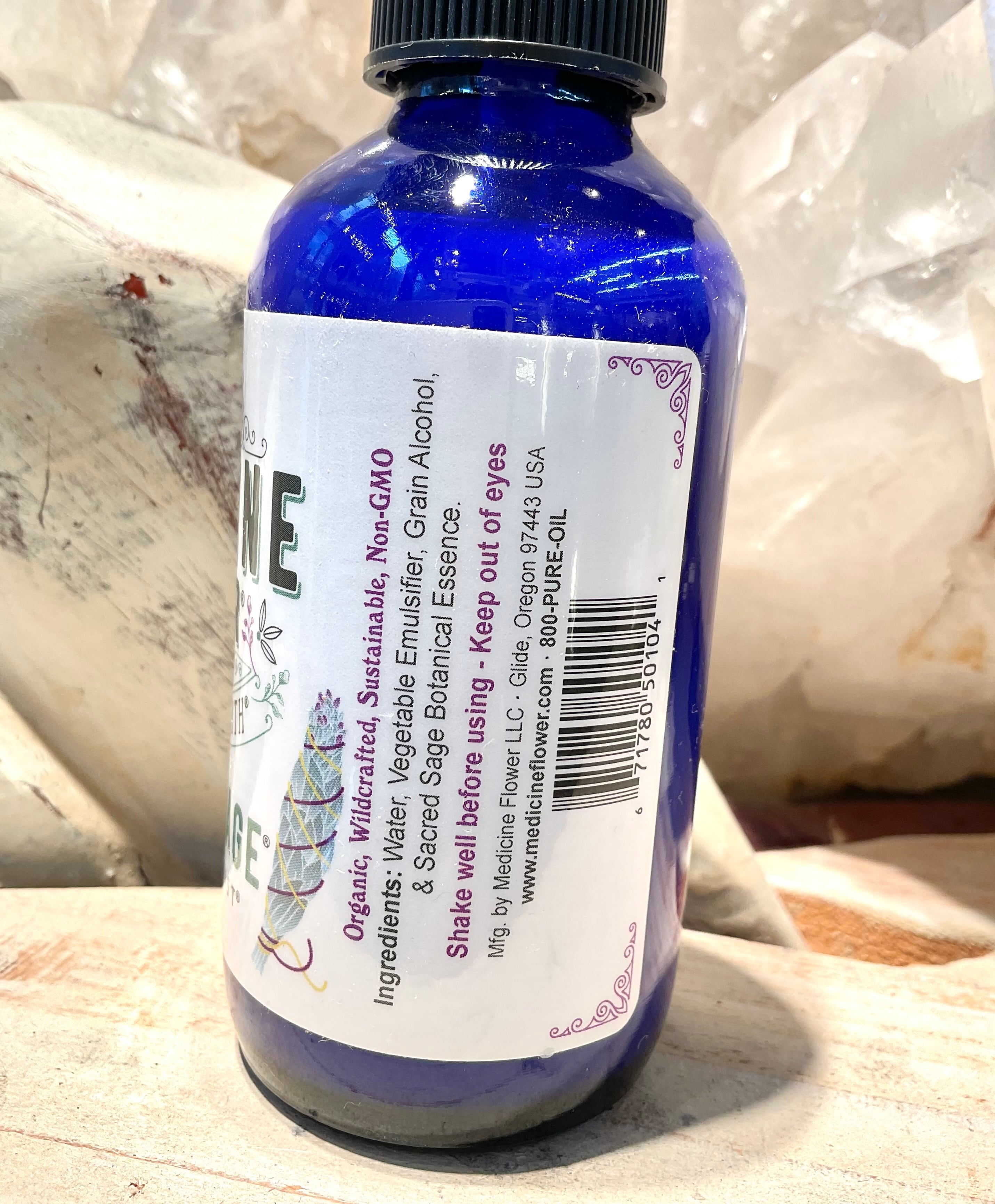空間浄化！セークレッドセージスモークレスミストスプレー(120ml