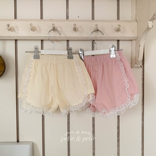 petit&petit［取寄］powder lace pants 26summer