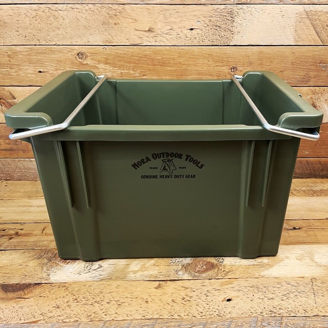 【野良道具製作所ノラドウグセイサクジョ】野良コンテナNA-40　工業用ネスティング＆スタッキングコンテナ　38L　日本製